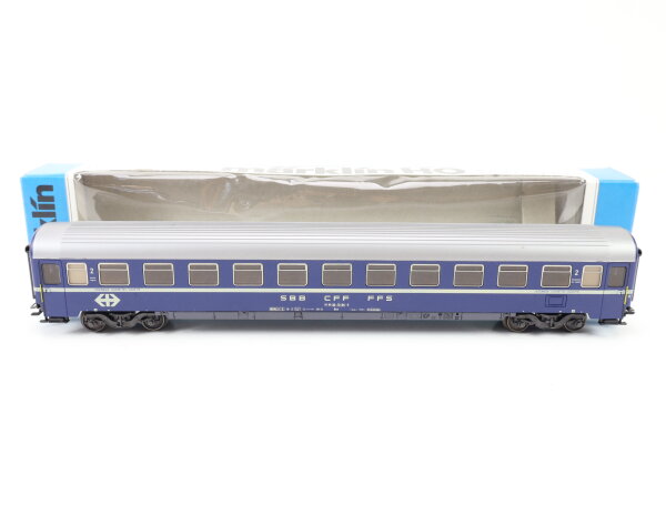 Märklin H0 4168 Personenwagen Liegewagen 2. Klasse 70 104-8 SBB / NEM OVP
