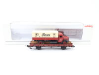 Märklin H0 46361 Güterwagen Rungenwagen DB mit...