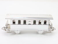 Märklin H0 4040 Personenwagen Donnerbüchse SoMo silber-chromfarben / Blech
