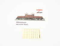 Märklin H0 41573 Leerkarton OVP für Bahnpostwagen-Set "Intercitiy"