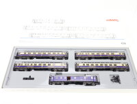 Märklin H0 4228 Personenwagen-Set 5-tlg. Schnellzugwagen Rheingold / Licht NEM