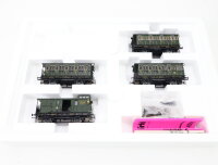 Märklin H0 43982 Personenwagen Set 4-tlg. Bayerischer Personenzug um 1880 / NEM