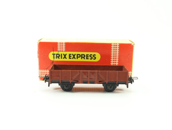 Trix Express H0 3451 Güterwagen Niederbordwagen 6074 DB / OVP
