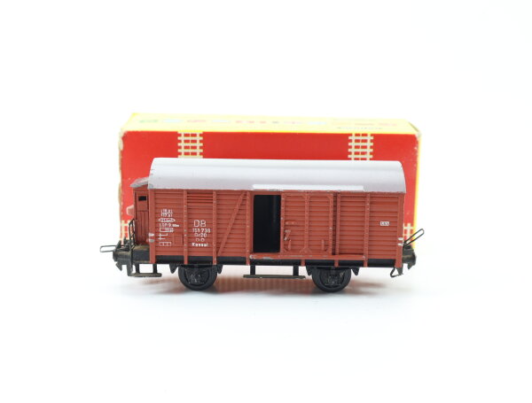 Trix Express H0 3417 gedeckter Güterwagen Gr 20 Kassel 151 738 DB / Guss OVP