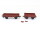 Trix Express H0 3450 3451 2x Güterwagen Niederbordwagen 6074/32 907 DB / OVP