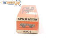 Märklin H0 4503 offener Güterwagen Niederbordwagen 464 637 DB E502