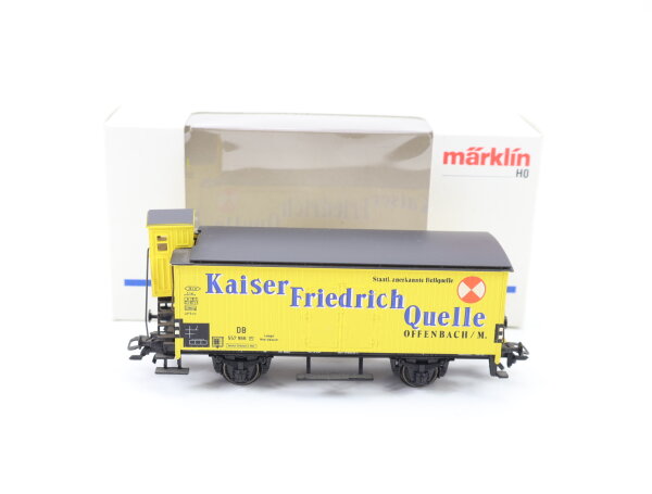 Märklin H0 4890 Güterwagen Bierwagen mit Brhs. "Kaiser Friedrich Quelle" / NEM