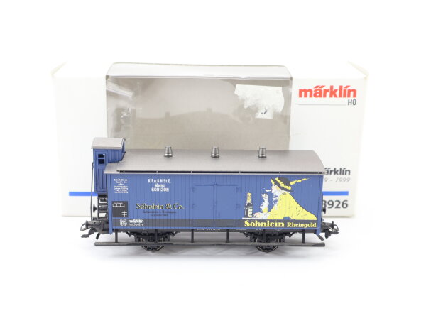 Märklin H0 48926 ged. Güterwagen  K.P.u.G.H.St.E.  Söhnlein Rheingold / NEM