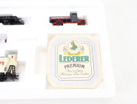 Märklin H0 48792 Güterwagen Set Biertransport "Ledererbräu Nürnberg" DRG / NEM