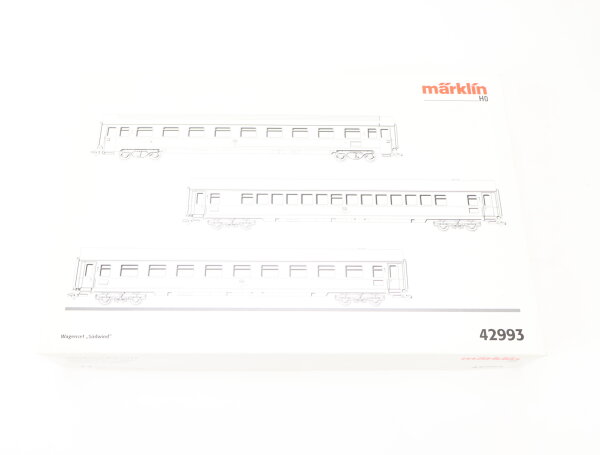 Märklin H0 42993 Personenwagenset 3-tlg. "Südwind" DB / NEM