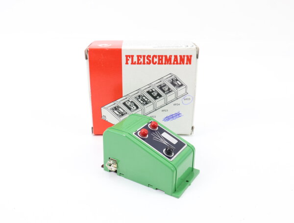 Fleischmann 6925 Stellpult Schaltpult für Dreiwegeweichen grün in OVP