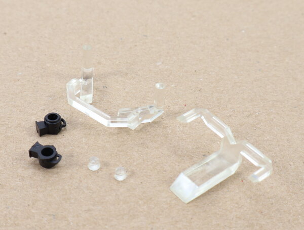 E1641 Fleischmann H0 134095 Ersatzteil Lichtleiter und Laternen Satz