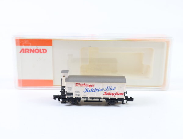 Arnold N 4255 Güterwagen Bierwagen mit Brhs. "Patrizier-Bier" 517 706 DR / OVP