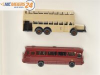 Wiking H0 99005 Modellauto Bus Set 4-tlg. 100 Jahre Omnibus 1:87 E73
