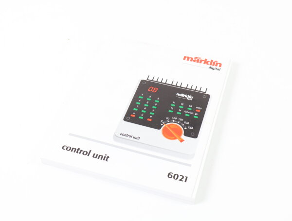 Märklin Beschreibung Anleitung für Control Unit 6021