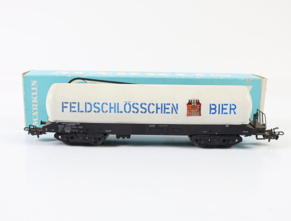 Märklin H0 4632 Güterwagen Kesselwagen "Feldschlösschen Bier" 539 992 SBB-CFF