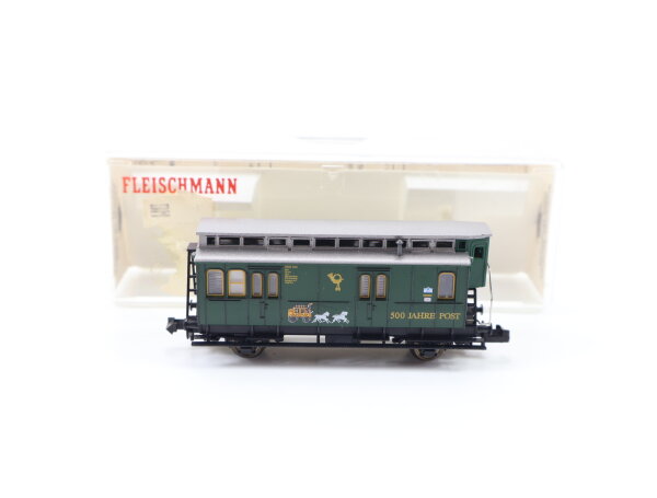 Fleischmann N 8026 Personenwagen Postwagen "500 Jahre Post" 3002 DBP/ OVP