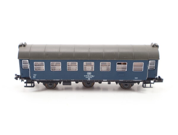 Roco N 02376A Personenwagen Bauzugwagen Aufenthaltswagen 23 092-2 DB / Licht