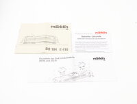 Märklin H0 37310 Elektrolok E-Lok blau BR 184 002-4 DB / Digital NEM