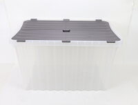 Aufbewahrungsbox Kunststoffbox 53 Liter mit Klappdeckel