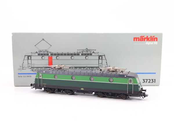 Märklin H0 37231 Elektrolok E-Lok Serie 122 grün BR 122028 SNCB / Digital NEM