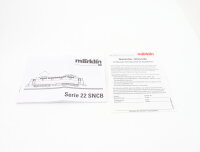 Märklin H0 37231 Elektrolok E-Lok Serie 122 grün BR 122028 SNCB / Digital NEM