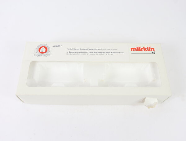 Märklin H0 44562.014 Leerkarton OVP für Wagenset "Herbsthäuser Brauerei" Serie 2