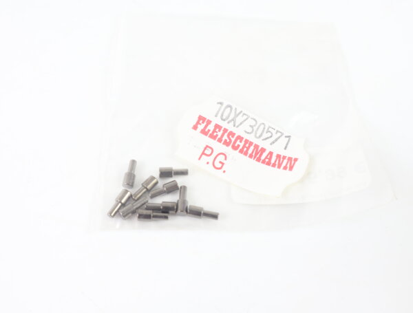 E1641 Fleischmann H0 730571 Ersatzteil 10x Lagerbolzen L 12 mm