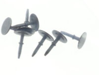 E1641 Fleischmann H0 754016 Ersatzteil 8x Steckpuffer flach T3