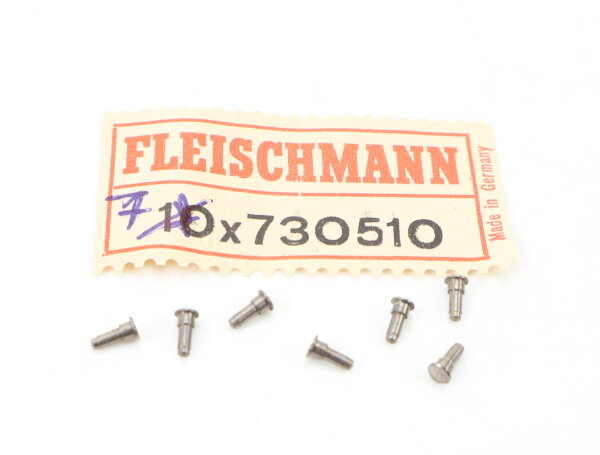 E1641 Fleischmann H0 730510 Ersatzteil 7x Bolzen für Kuppelstange