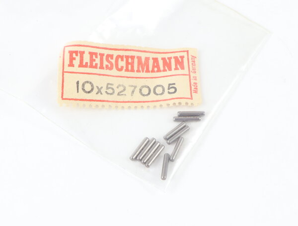 E1641 Fleischmann N 527005 Ersatzteil 10x Achse L=7,5 D=1,5 mm - Ausf.B