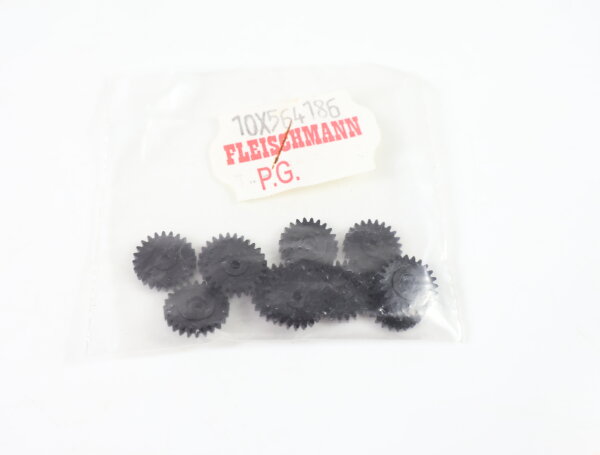 E1641 Fleischmann H0 564186 Ersatzteil 10x Zahnrad