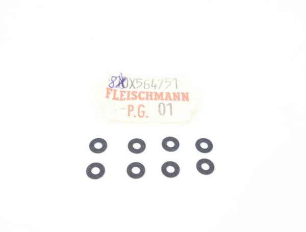 E1641 Fleischmann H0 564751 Ersatzteil 8x Unterlegscheibe 2,2 x 5 x 0,3