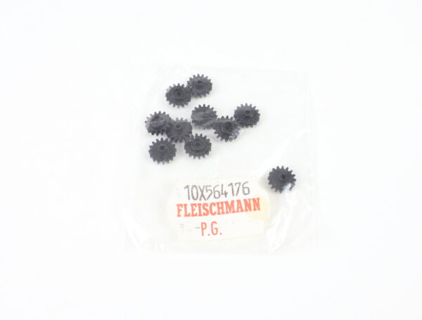 E1641 Fleischmann H0 564176 Ersatzteil 10x Zahnrad Z=16