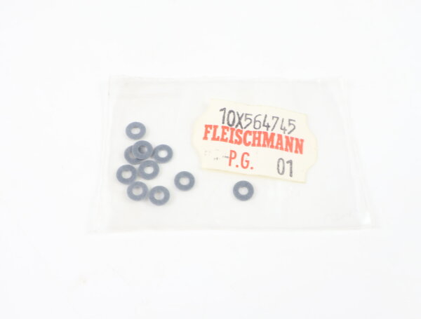 E1641 Fleischmann H0 564745 Ersatzteil 10x Unterlegscheibe Durchmesser 0,5 cm