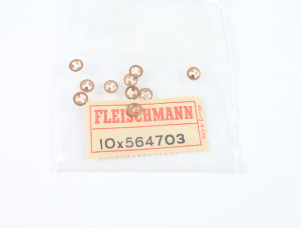 E1641 Fleischmann H0 564703 Ersatzteil 10x Klemmsicherung AA