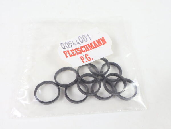 E1641 Fleischmann H0 544001 Ersatzteil 10x Haftreifen 2 mm breit 825013