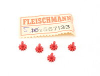 E1641 Fleischmann H0 567133 Ersatzteil 5x Zahnrad m....