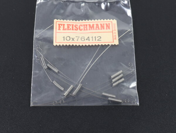 E1641 Fleischmann H0 764112 Ersatzteil 10x Zugfeder Deichsel Kühlwagen