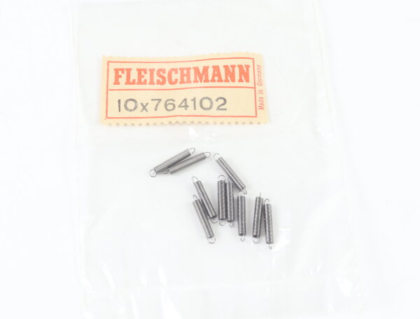 E1641 Fleischmann N 764102 Ersatzteil 10x Zugfeder für LOK-TEN.KUKU
