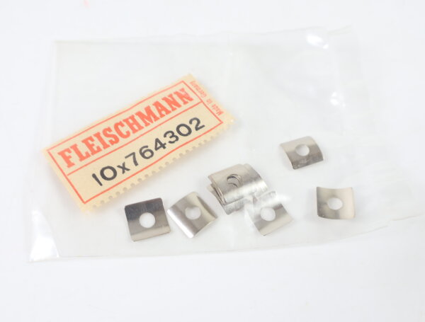 E1641 Fleischmann H0 764302 Ersatzteil 10x Spannfeder Kranwagen