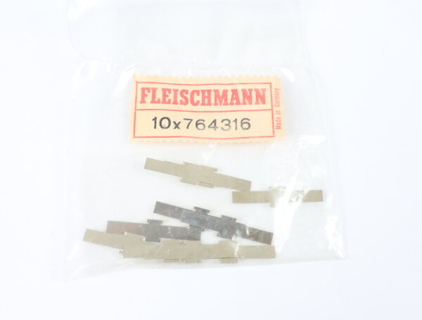 E1641 Fleischmann H0 764316 Ersatzteil 10x Andruckfeder für Radsatz 4086