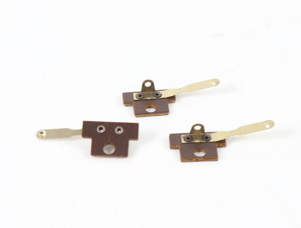 E1641 Fleischmann H0 614006 Ersatzteil 3x Stromabnehmer einseitig isoliert