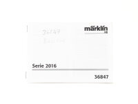 Märklin H0 36847 Beschreibung Anleitung für...