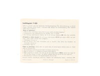 Märklin H0 F 800 Beschreibung Anleitung für...