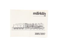 Märklin H0 3085/3097 Beschreibung Anleitung für...