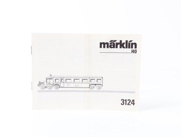 MÄRKLIN 3122, autorail Micheline EST neuf BO