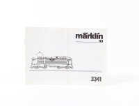 Märklin H0 3341 Beschreibung Anleitung für...