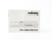 Märklin H0 3391/3489/3789/3791 Beschreibung...