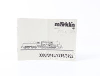 Märklin H0 3393/3415/3715/3793 Beschreibung...